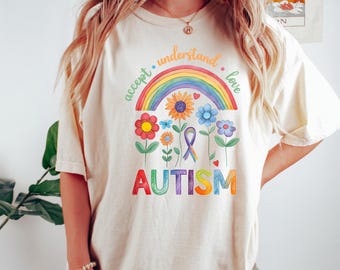 Brushstroke Autism Shirt, Autism Awareness Shirt, Autism Puzzle Pieces Shirt, Autism Shirt, Autism Month Tee,Autism Support Shirt, Advocate