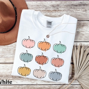 Fall Pumpkin Shirt, Cute Fall Tee, Cozy Thanksgiving Shirt, Family Thanksgiving Shirt, Fall Lover Tshirt, Cute Pumpkin Tshirt