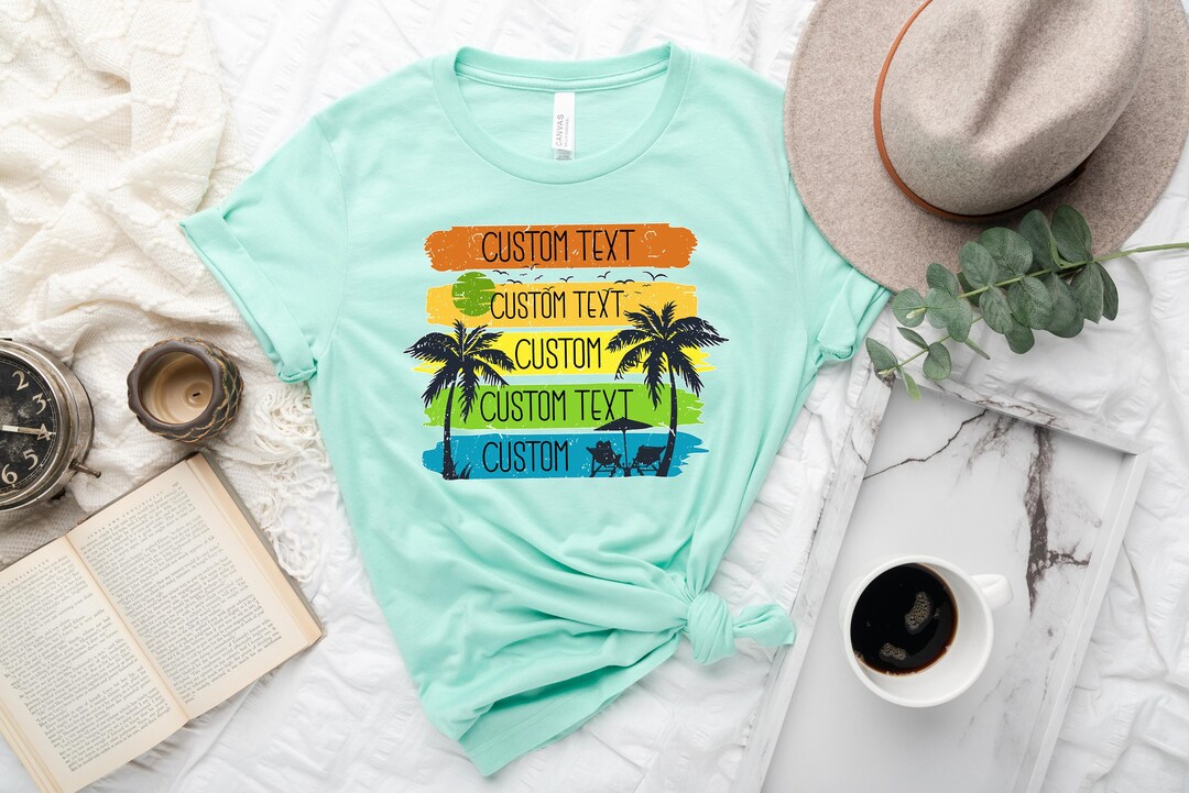 Printed Button-Up Vacation Shirt
