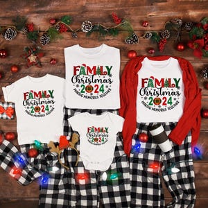 Family Christmas 2024 Making Memories Together Shirts, Christmas Family Shirt, Christmas Group Shirt, Christmas Pajamas, Christmas Gifts
