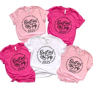 Girls Trip 2025 Shirt, Girls Vacation Shirt, Weekend Trip Shirt, Custom Girls Trip Shirt, Summer Vacation Shirt, Summer Trip Shirt, Trip Tee