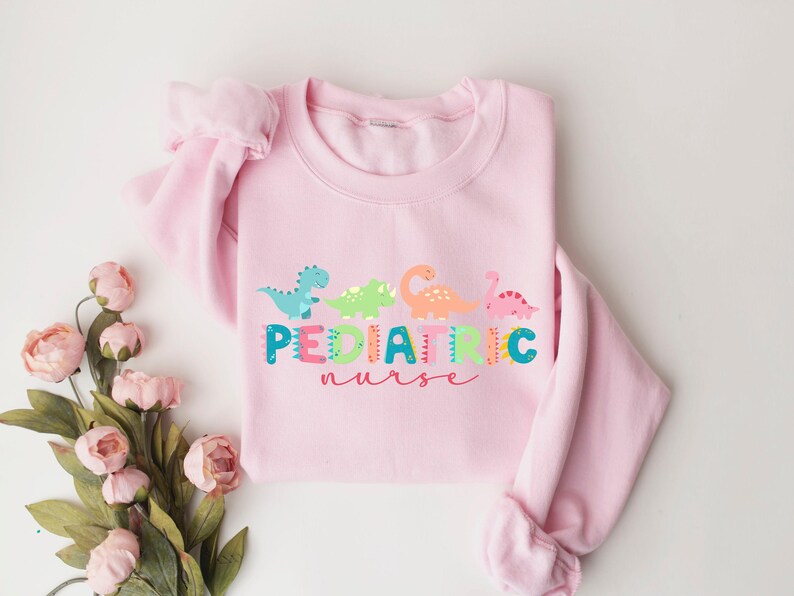 Pediatrics Shirt, Pediatrics Dinosaurs T-shirt, PEDS T shirt, Peds Nurse Tshirt, Cute Peds Nurse Tee, Pediatric Nurse Gift, PEDS Gifts image 6