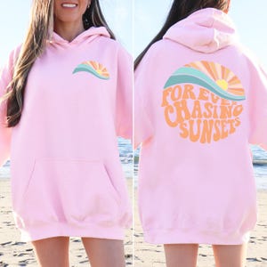 Forever Chasing Sunsets Shirt, Sunsets Shirt, Summer Shirt, Beach Shirt, Summer Shirt, ,Beach Shirt,Family Vacation Gift, Girls Trip Shirts image 6