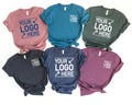 Custom Logo Shirts, Personalized Logo Shirt, Custom Design Shirt, Custom Text Shirt,Your Business Logo or Brand Logo T Shirt,Team Logo Shirt