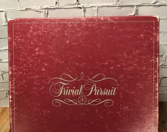 1980s Trivial Pursuit Master Game, Baby Boomer Edition, Retro Board Game, Decor, Entertaining