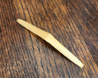 Gouged and Shaped English Horn Cane