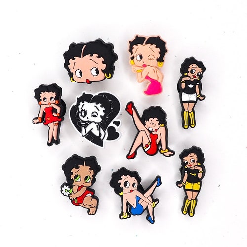 Betty Boop Crocs Charms Animated Shoe Charm Set - Etsy Norway