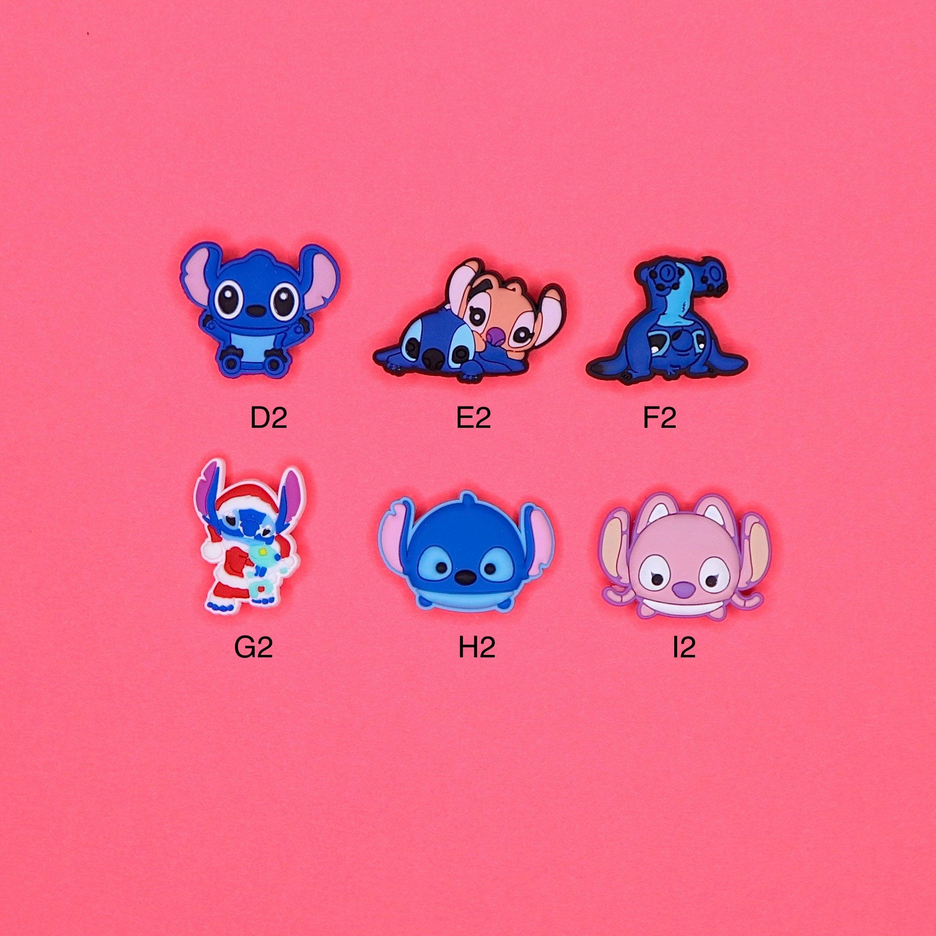 Lilo and Stitch Crocs Charms Stitch and Angel Shoe Charms Etsy