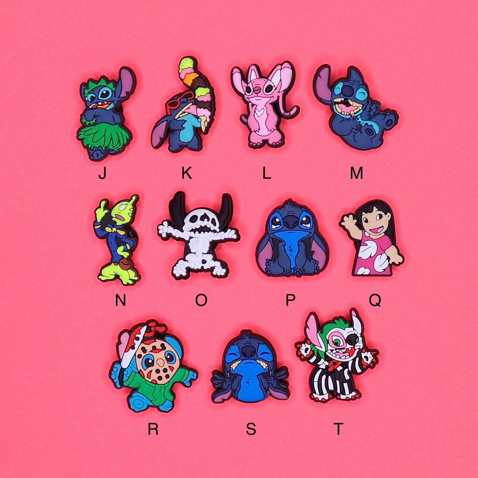 Lilo and Stitch Crocs Charms Stitch and Angel Shoe Charms Etsy