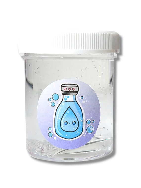 Bottle Water Handmade Clear Slime