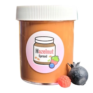 Chocolate Hazelnut Spread Scented Handmade Thick Glossy Slime