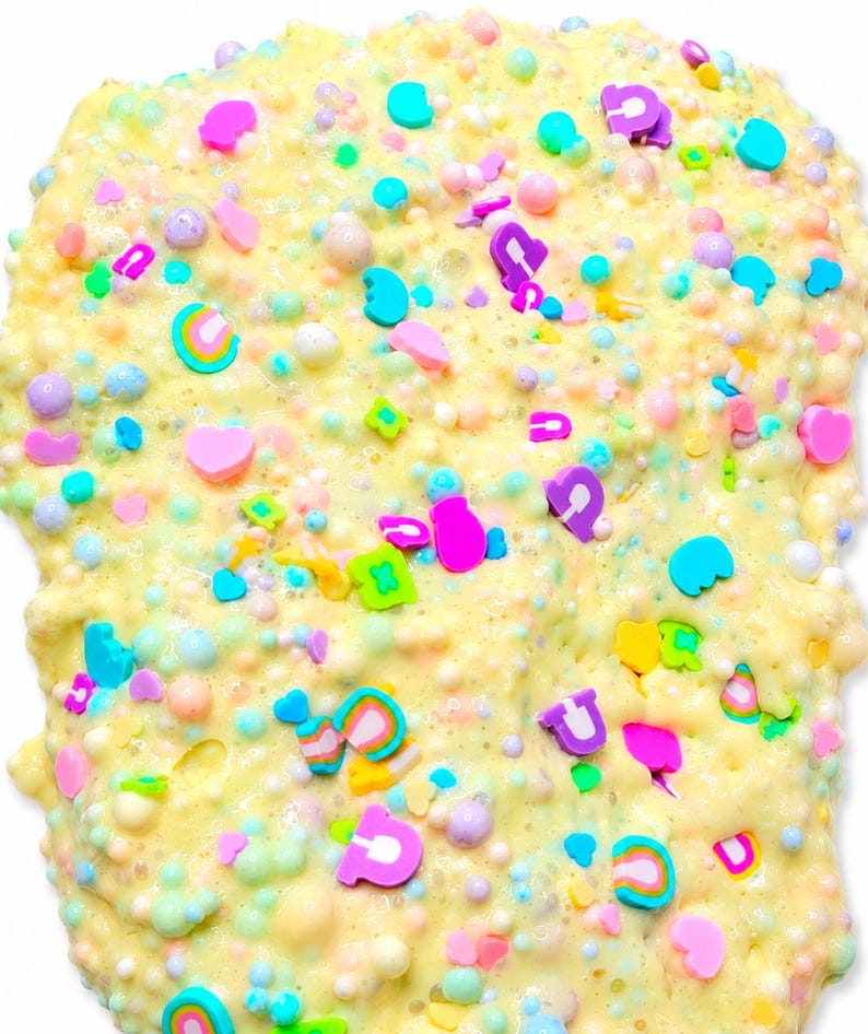 Lucky Cereal Crunchy Floam Slime, Scented Handmade Fidget Sensory Stress Toy image 5