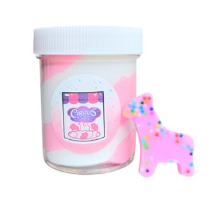 Animal Cookie Frosting Handmade Scented Snow Butter Slime