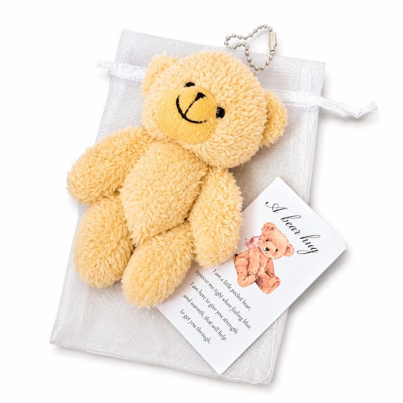 Beary Sleepy Cloud Slime, doftande slime med färskt linne, fluffig handgjord sensorisk fidgetleksak bild 7