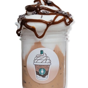 Cookie Crumble Frappe Clay Cap Handmade Scented Butter Slime