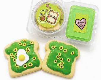 Avocado & Toast DIY Handmade Butter Slime Kit, Scented Sensory Slime Food Set