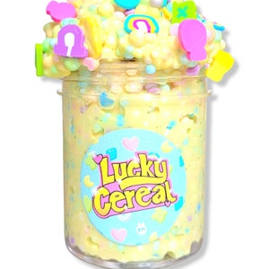 Lucky Charmz Cereal Handmade Scented Floam Slime