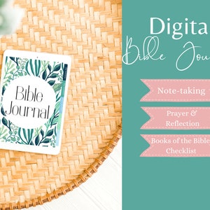 Digital Prayer Journal | Digital Bible Journal | Goodnotes Bible Journal | Goodnotes Bible Tracker | Bible Tracker | Digital Bible Tracker