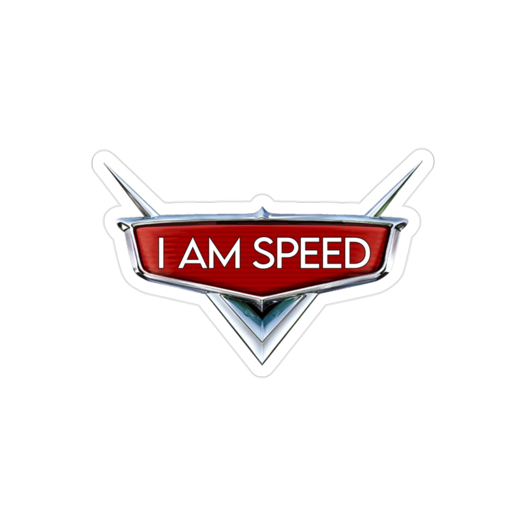 Speed Engine Sticker Speed Logo Sticker