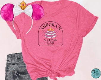 Women's Sleeping Beauty Shirt | Aurora's Club Tee, Disney Princess