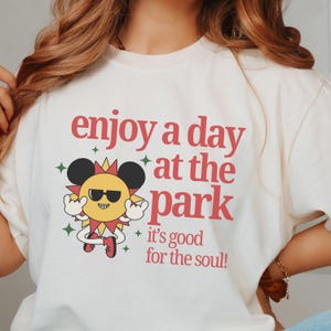Mouse Ears Park Day Comfort Colors Shirt