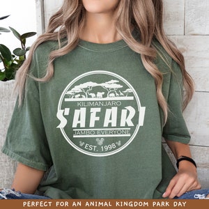The Safari Tee - Kilimanjaro Safari - Animal Kingdom - Jambo- Tree of Life - WDW - Theme Park Shirt- Magic Kingdome Shirt- Safari Mode shirt