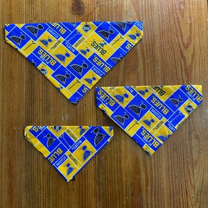 St. Louis Blues Over the Collar Dog Bandanna