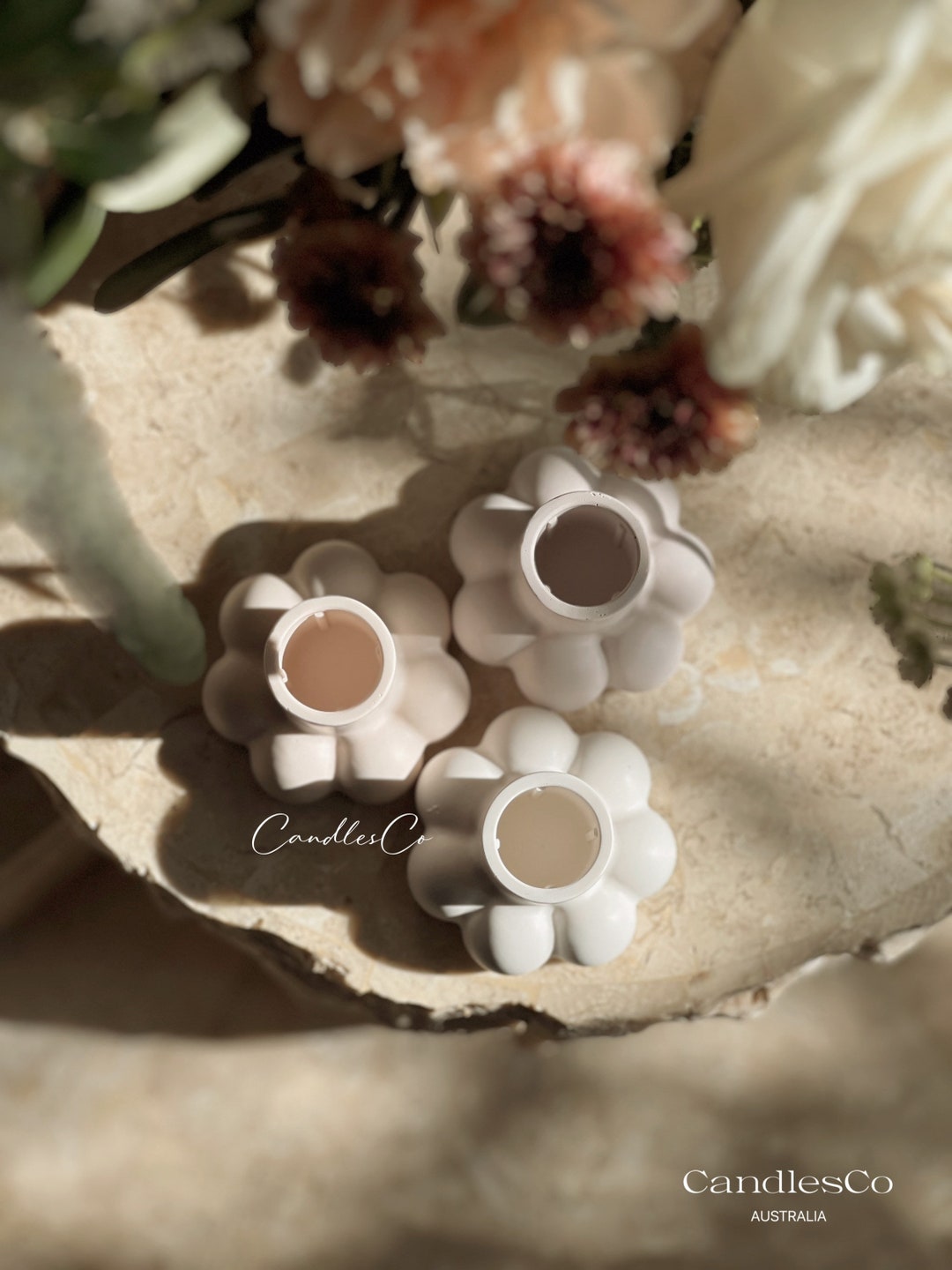 Bubble Round Candlestick Holder Home Decor Gift Mothers Etsy