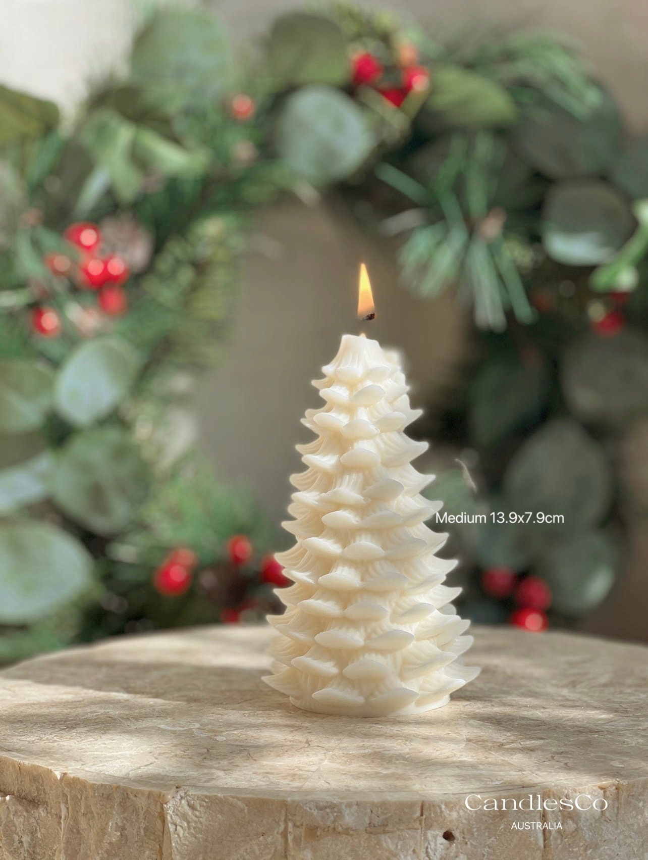 A&C Christmas Pine Candle cms.my.na