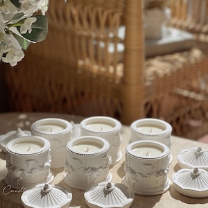 Carousel Scented Vessel Candle | Handmade Soy Wax Candle | Unique Carousel Decor | Long-Lasting Scented Candle | Home Fragrance Gift