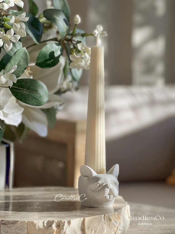 French bulldog candle holder 2025
