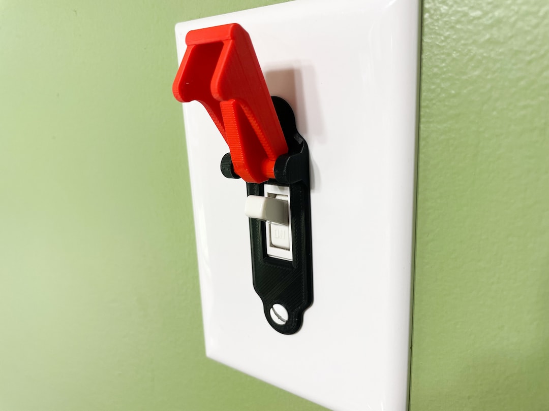 Novelty Light Switch Cover, Missile Switch Cover, Man Cave Accessory