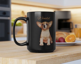 Tazza personalizzata con nome del cane Chihuahua