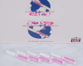 KDS Nail Glue | 10pcs | Nail Art | Adhesive Glue | Professional | Press on Nail Glue | Glue for Tips | Arts and Craft Glue | Super Glue