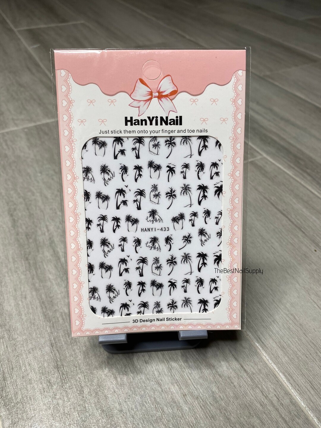 Palm Tree Nail Stickers Art Nail Stickers Summer Nail Art Self Adhesive