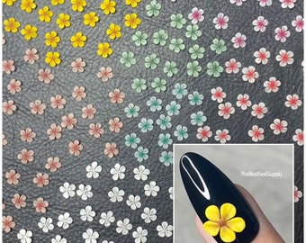Acrylic Flowers | 3D Nail Charm | 7 Colors | Nail Art | Handmade | 3D Nail Flower | Floral Art | Nail Charm | Arts and Craft | High Quality