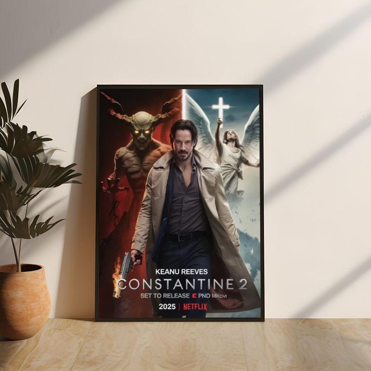 コンスタンティン2 (2025) 映画ポスター フレームなし 室内装飾 壁