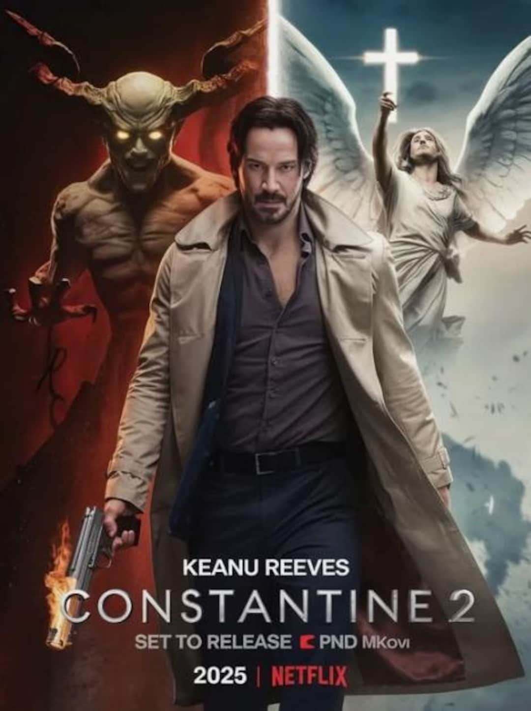 Constantine 2 (2025) Movie Poster No Frame, Home Decor, Wall Art