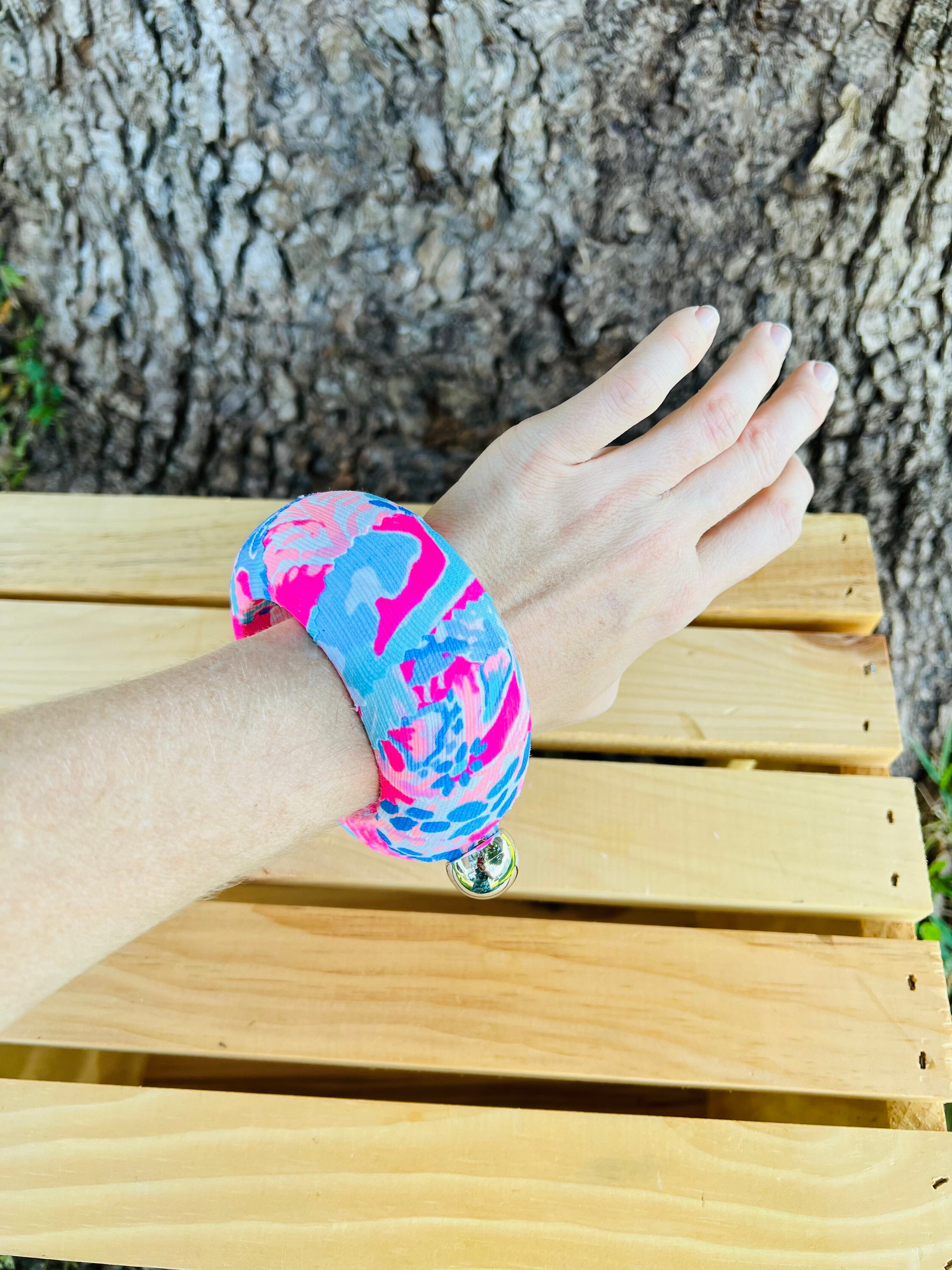 Flask Bracelet Lid can be unscrewed and a beverage put inside. Such a unique bridal party, gag, New Years or white elephant gift! - Thumbnail 5