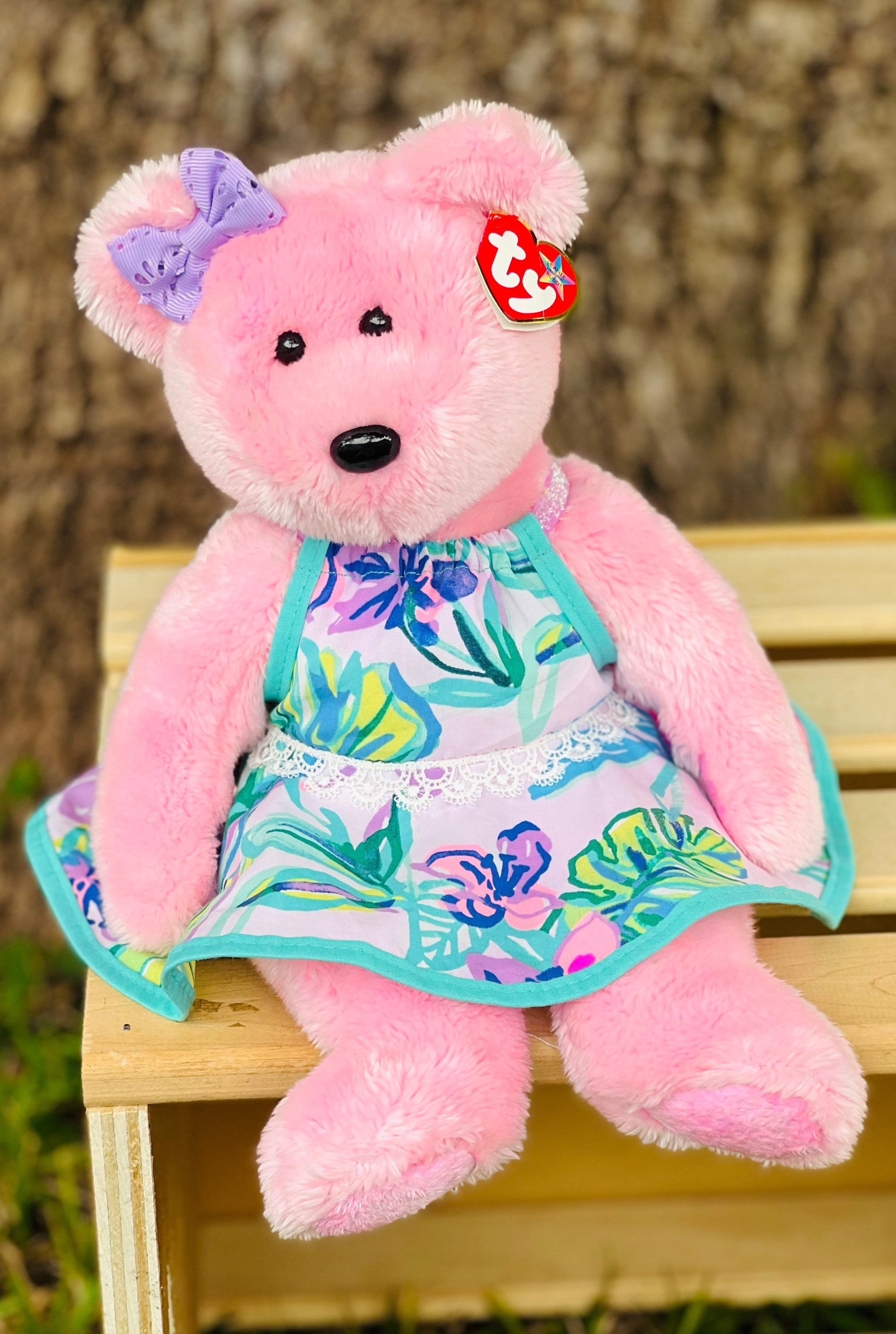 Teddy Bears in a Beautiful Custom Made Dress Sewn in the USA - Etsy
