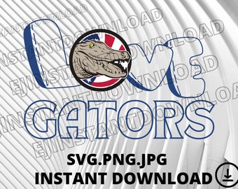Fl Gators Florida Gator Head Logo SVG, Florida Gators Clipart PNG, Go Gators Svg Png, Go Gators Clipart, Alligators Svg Png Cutfile Circut