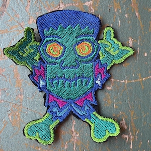 patch MetalHeads Frankenstein patch ver 2, green outline