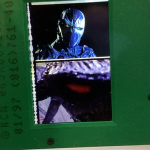 Spawn and Violator Al Simmons 35mm custom film slide pairing