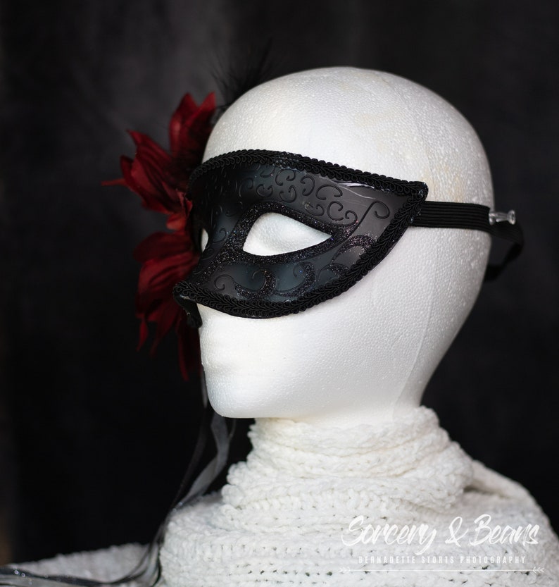 Masquerade Party Mask Sunflower Theme Etsy