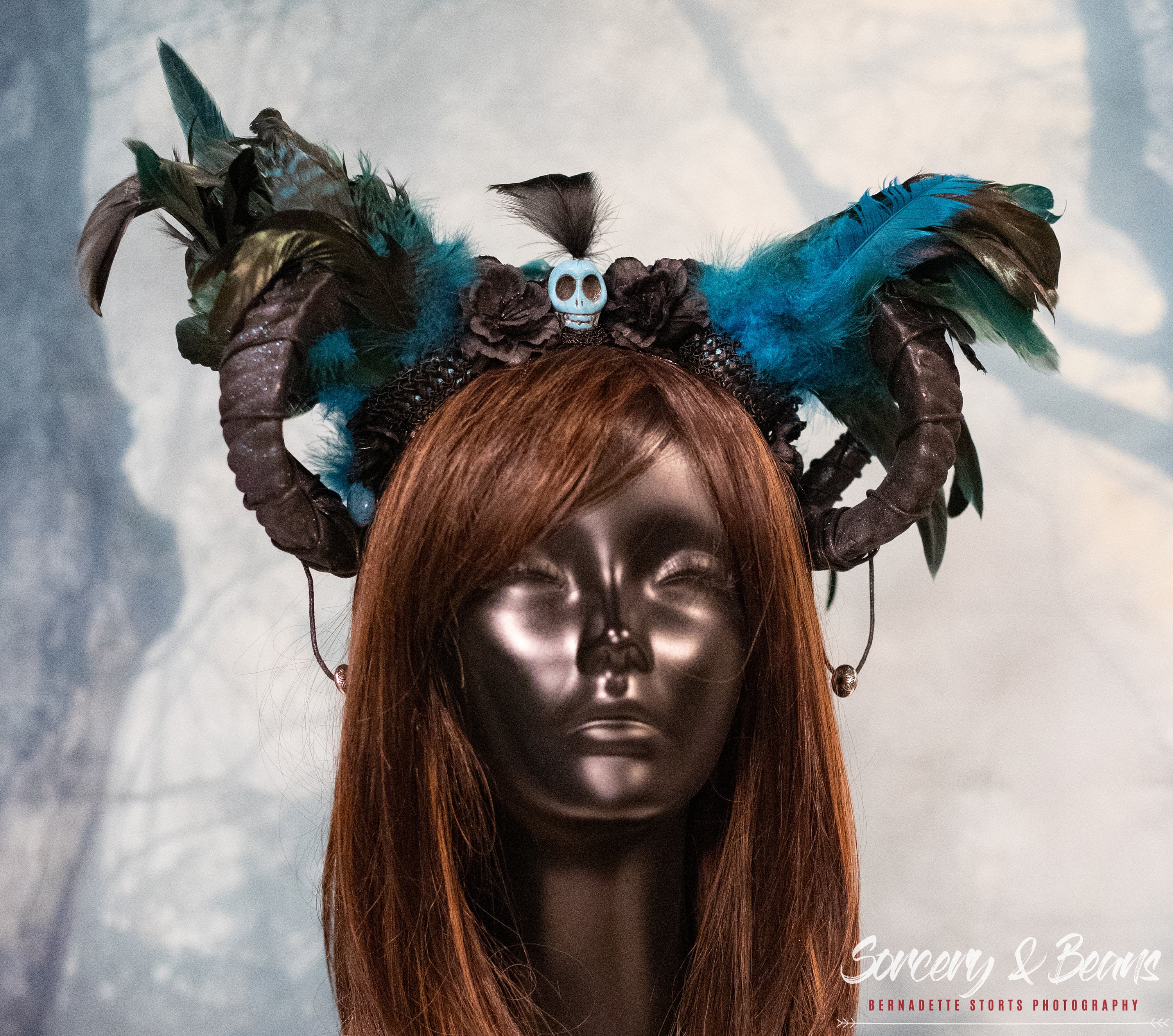 Atosa Adult Voodoo Doll Headband - Brown One Size Novelty Costume Accessory - View #9