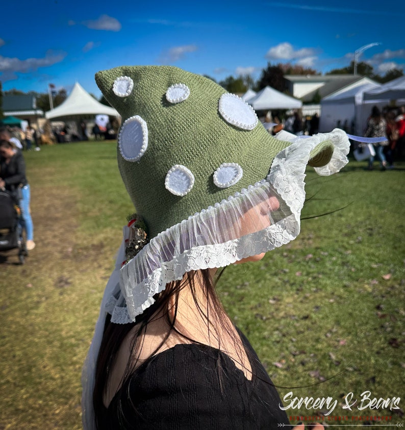 Mushroom Hat Toadstool Hat Fairy Hat Mushroom Cottagecore Renfaire Hat ...