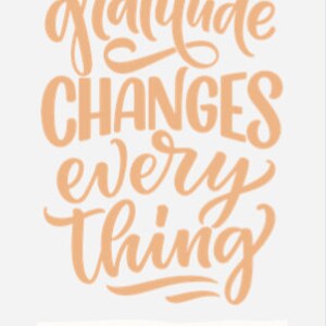 Printable Gratitude Journal; Digital Gratitude Journal; Gratitude Journal; Digital Prints; Gratitude Printable Journal