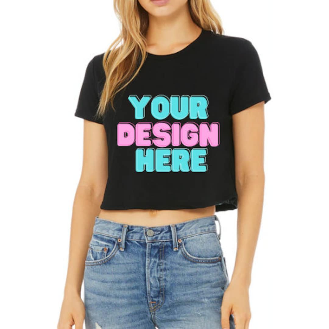Personalised Crop Top main image 1