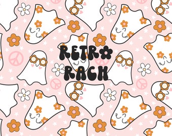 Checker Pumpkin Seamless Repeating Pattern Retro Fabric Design for ...