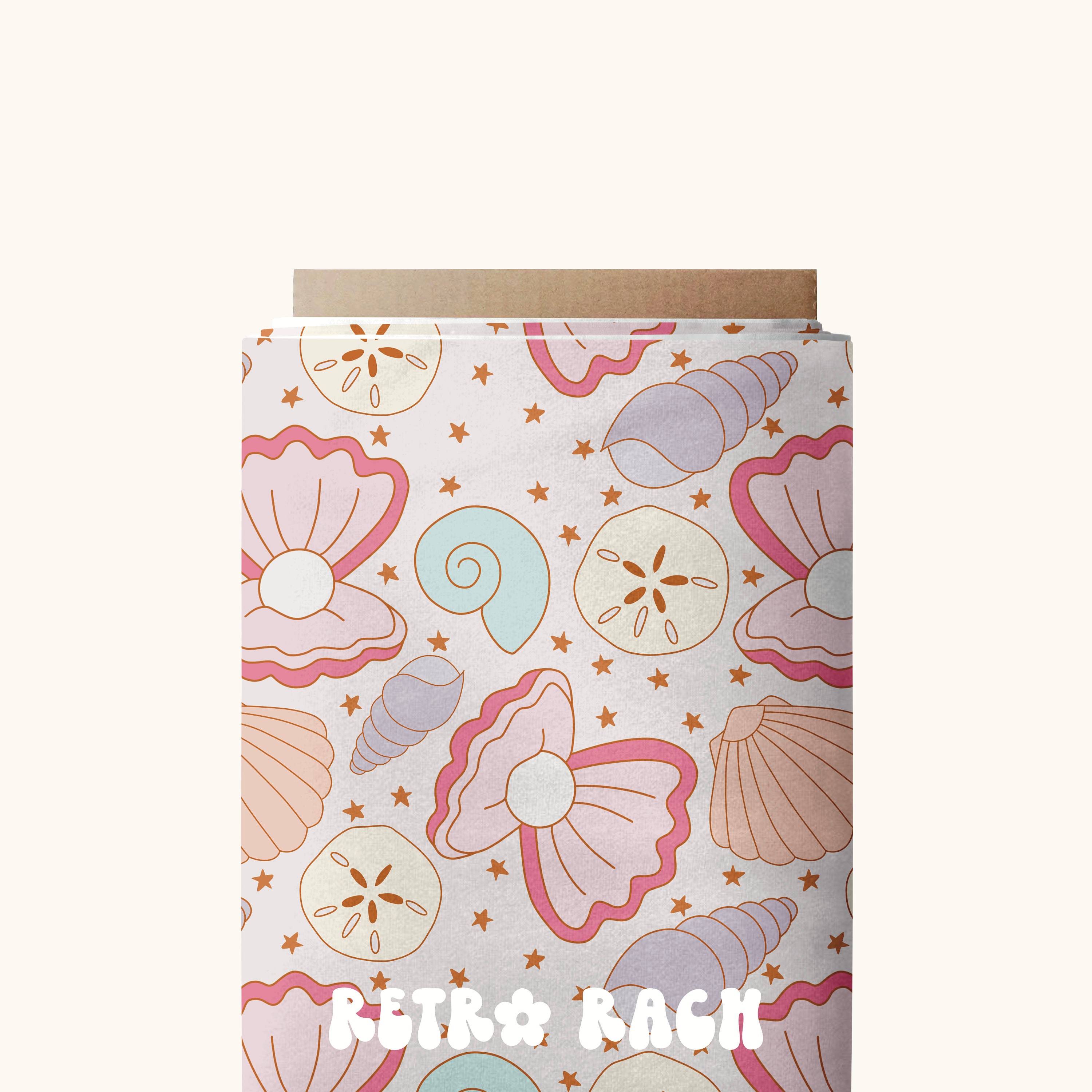 Summer Seamless Repeating Pattern - Retro Fabric Design for Sublimation ...